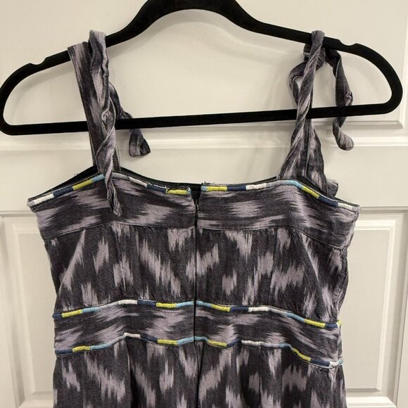 Anthropologie Ikat Jumpsuit Size 10 Wide Leg - Picture 5 of 8